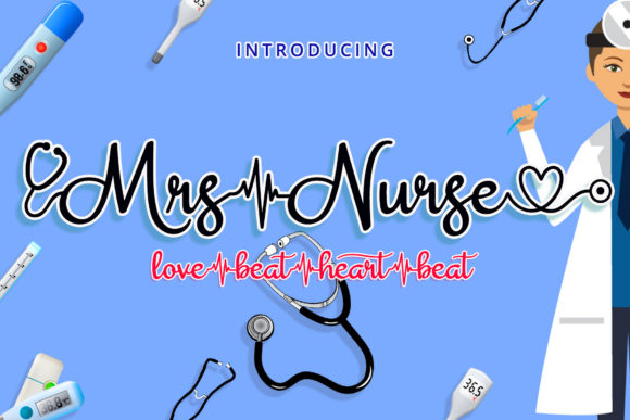Elevate Your Designs with the Mrs Nurse Typeface