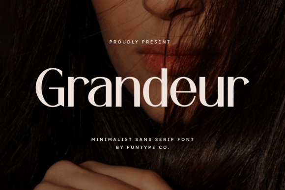 Grandeur: A Bold Sans Serif for High-Impact Typography