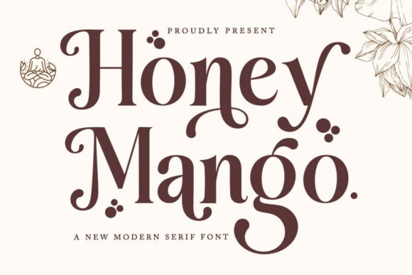 Honey Mango: Elegant Serif for Creative Projects