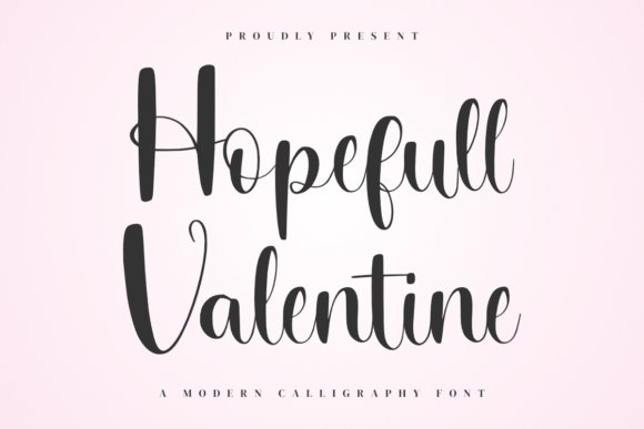 Hopefull Valentine: Elegant Script for Creative Designs