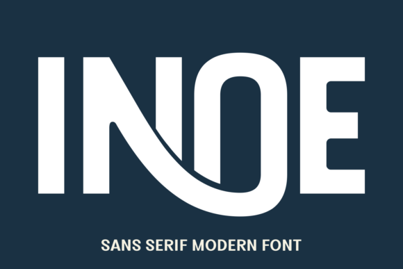 Inoe: A Bold, Modern Typeface for High-Impact Design