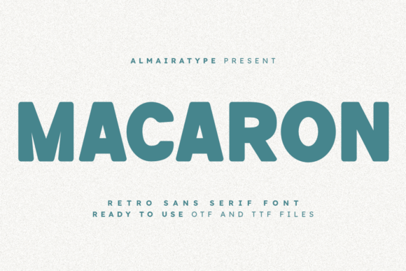 Macaron: A Retro Sans Serif with Modern Appeal