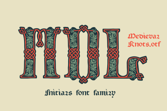 Medieval Knots: The Ultimate Blackletter Font for Timeless Design