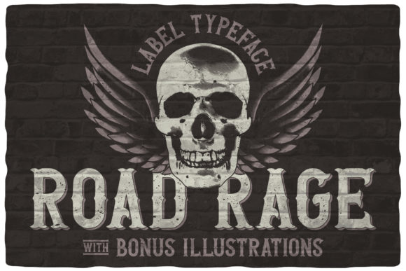 Road Rage: Bold Blackletter Font for Impact