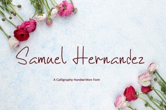 Samuel Hernandez: A Unique Handwritten Font for Creative Projects