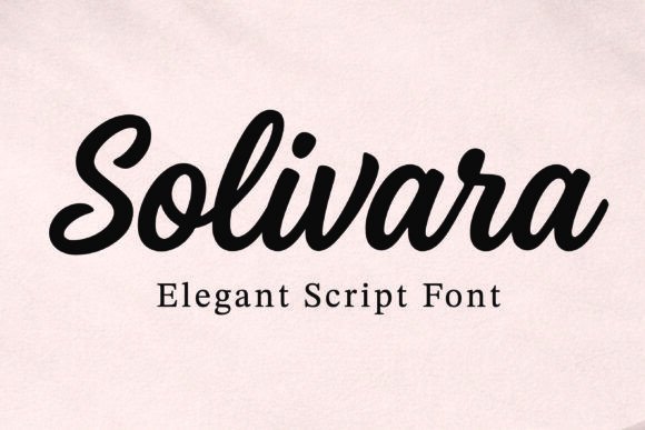 Solivara: Effortless Elegance for Modern Typography