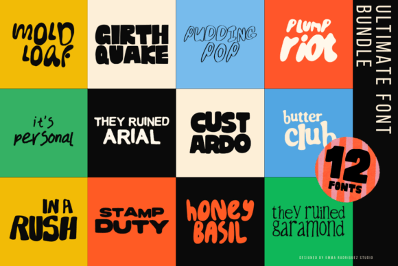 The Ultimate Bundle: Expressive Typography for Modern Creatives