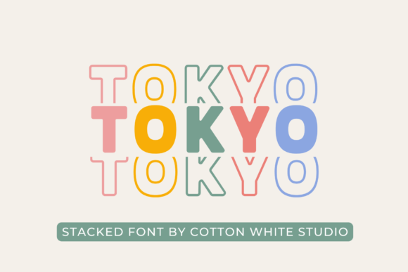 Tokyo: A Minimalist Font for Bold, Modern Design