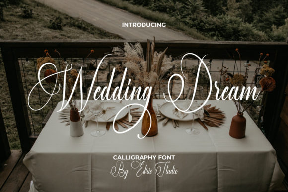 Wedding Dream: Elegant Handwritten Font for Special Designs